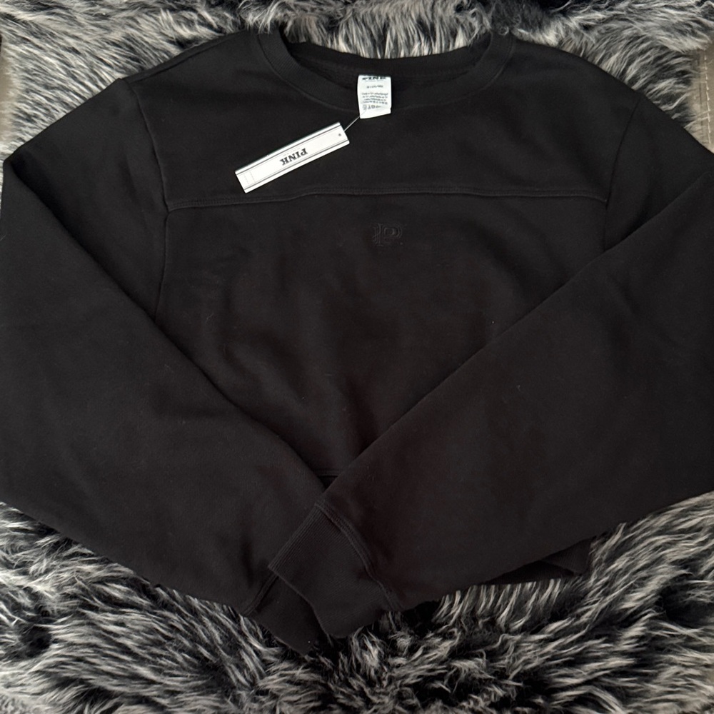 Victoria's Secret Black Crewneck Sweater
